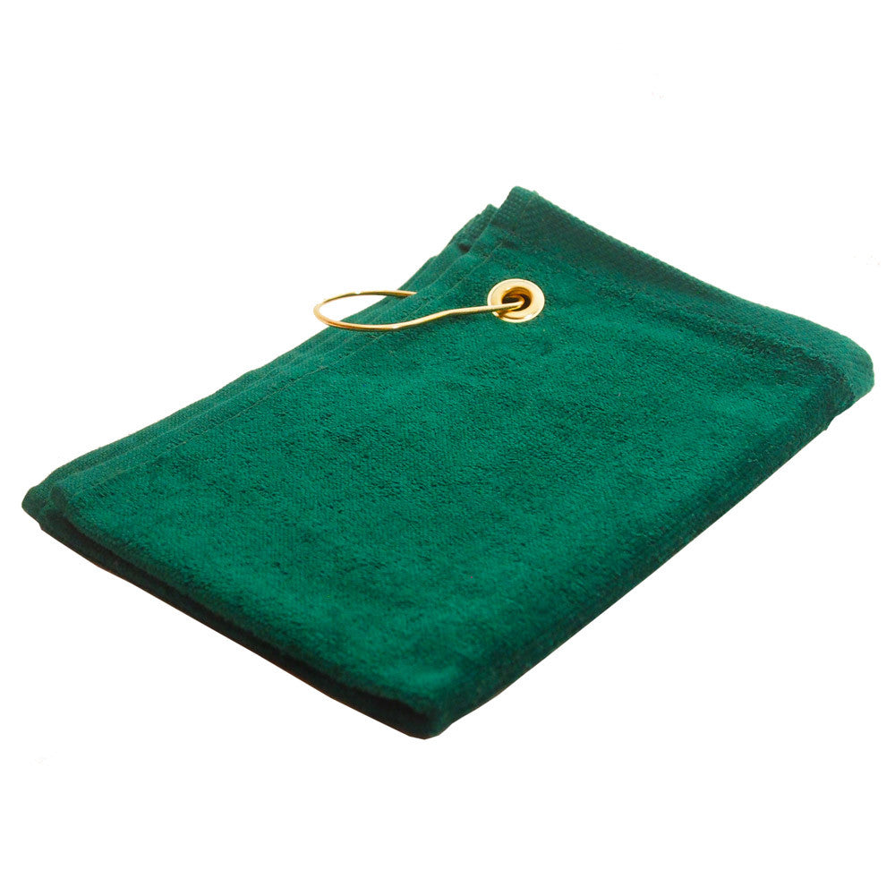 Golf Towel - 16" x 26" with Brass Grommet & Hook