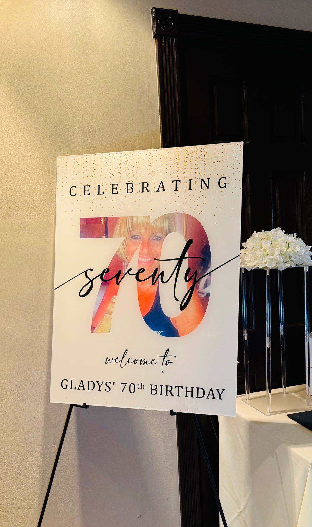 Welcome Party Sign