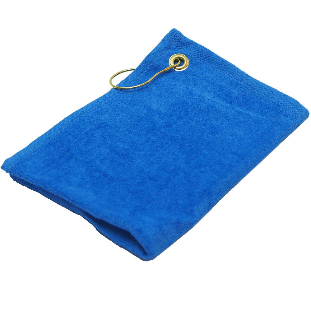 Golf Towel - 16" x 26" with Brass Grommet & Hook