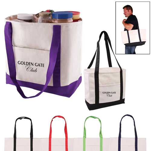 Cotton Canvas Tote Bag