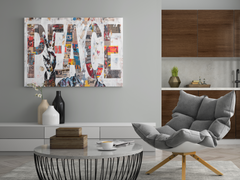 Peace Graffiti Wall Art